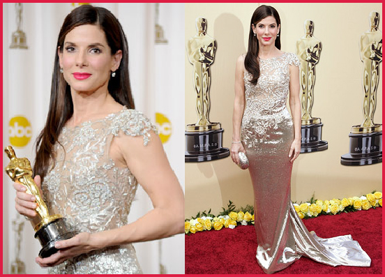 2009 Sandra Bullock, Oscar Gowns of the Best Actress Winners, Fashioning My Life, Angela Campagnoni